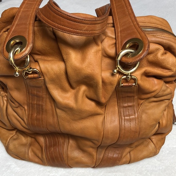 GoldenBleu Leather Large Bag - Picture 2 of 12